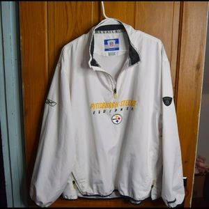 Reebok Pittsburgh Steelers NFL Windbreaker Large